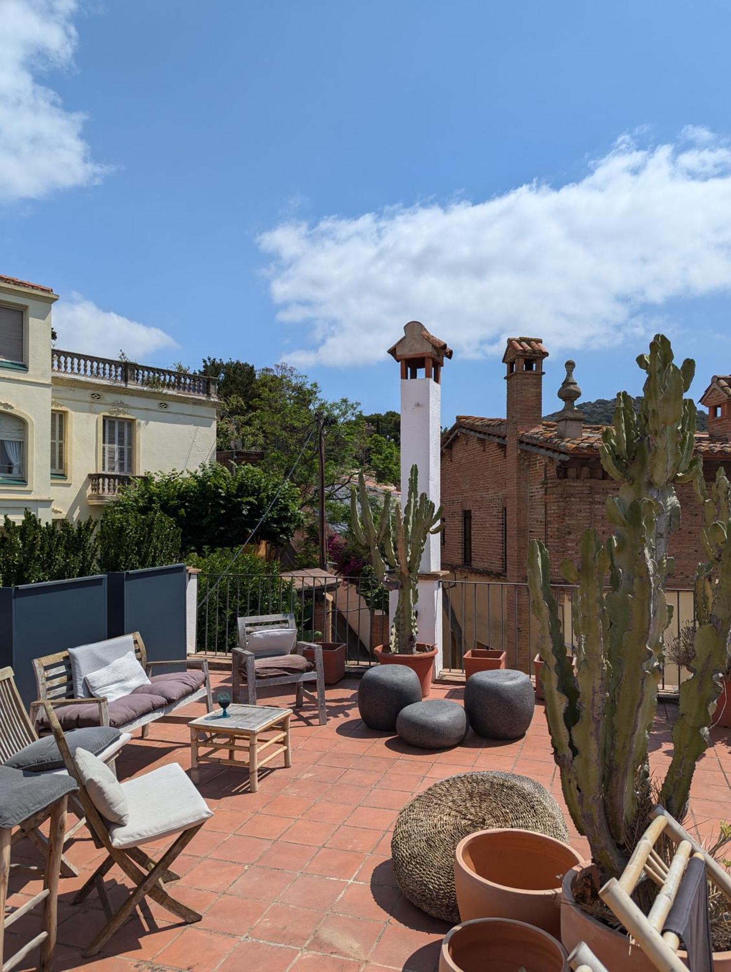 Hostal De La Placa - Hotel Boutique 카브릴스 외부 사진