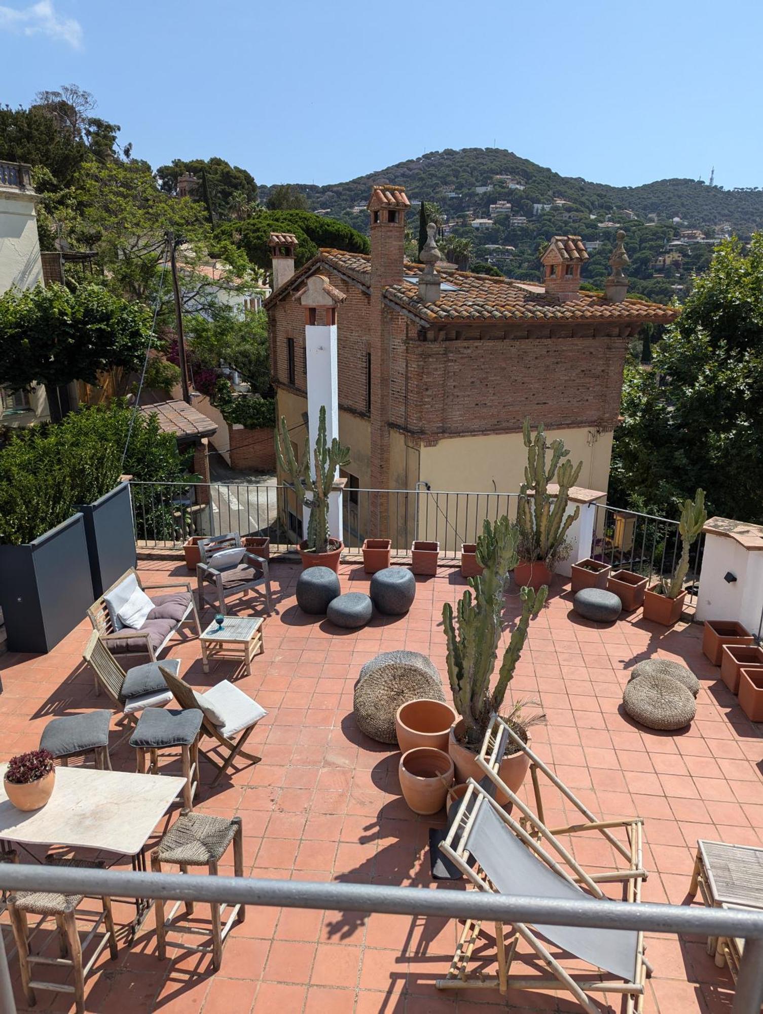 Hostal De La Placa - Hotel Boutique 카브릴스 외부 사진